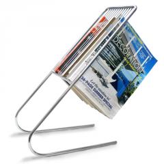 Zeitschriftenständer chrom