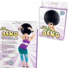 Aufblasbare Afro Perücke