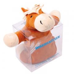 Wärmendes Kuscheltier mit Körnerkissen