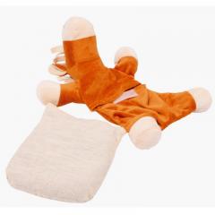 Wärmendes Kuscheltier mit Körnerkissen