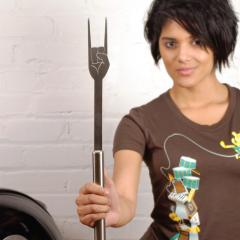 Heavy Metal Hand Grillgabel - Rockin Fork