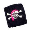 Schweißband Pirat - Totenkopf Skull