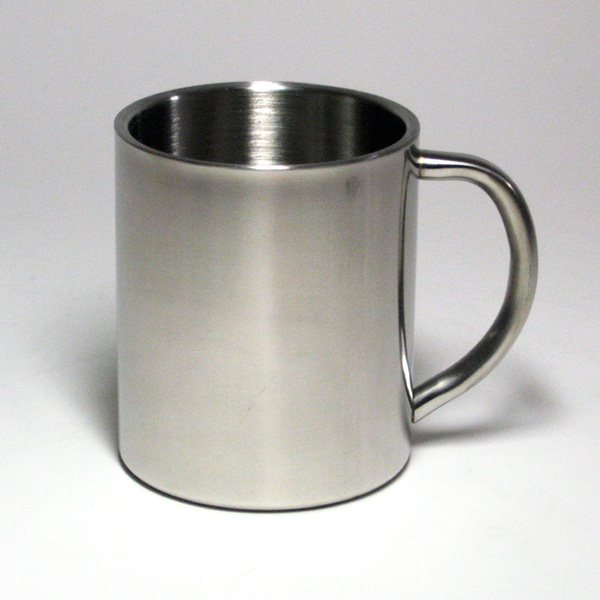 Shirtinstyle Emaillebecher Mit Seepferdchen-Motiv – 300 Ml, Weiß, Für Kaffee & Tee