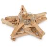 Teelichthalter Treibholz Stern