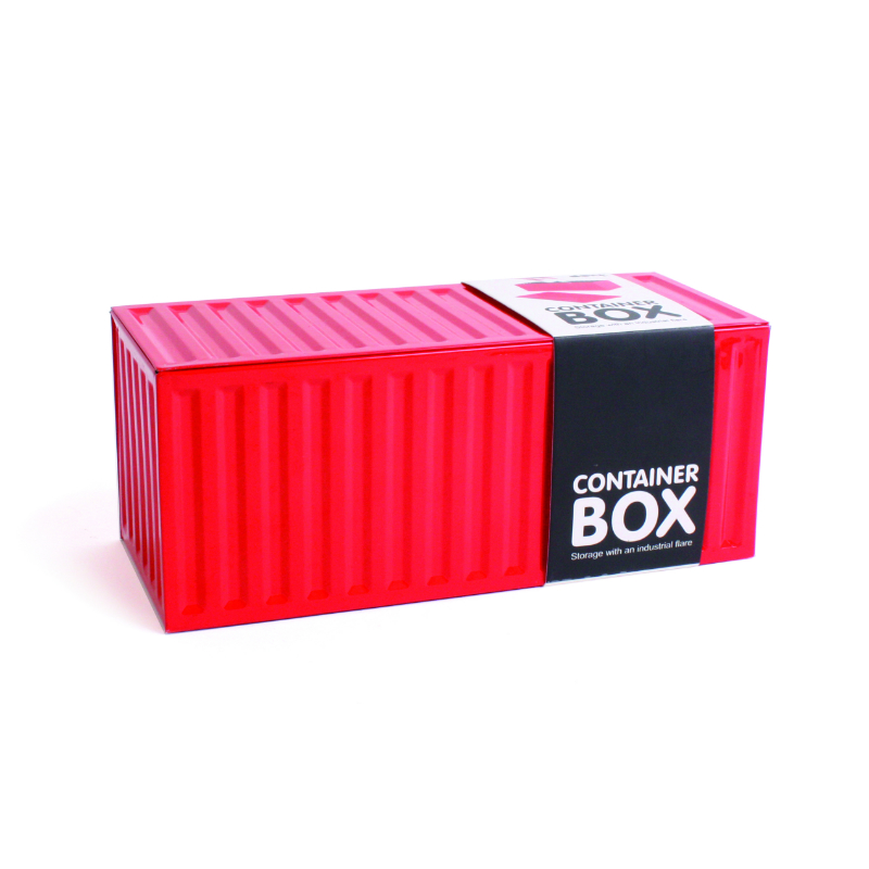 Geschenkwichtel - Container-Box rot