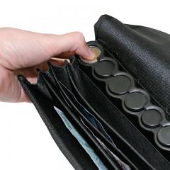 Geldbörse mit Münzspender