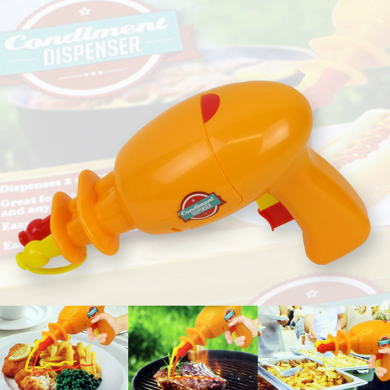 5 Liter Saucenspender Weiß - Nachfüllbar Für Ketchup Mayo Senf