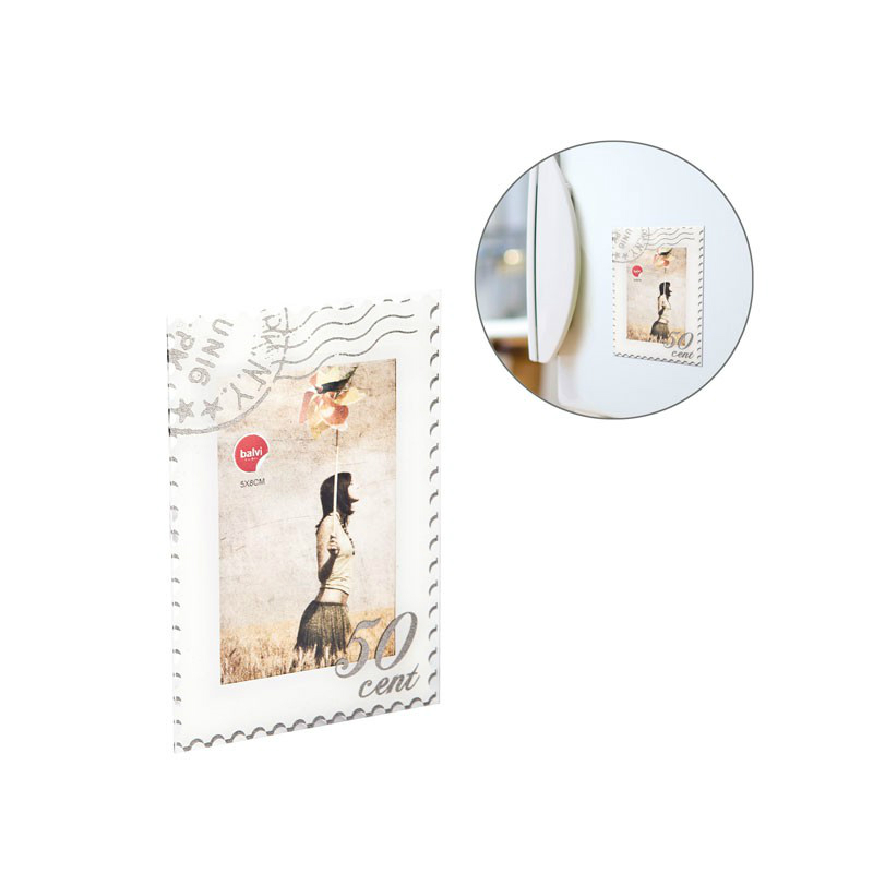 Hemobllo Magnetische Bilderrahmen 10-tlg - Für Kühlschrank & Whiteboards | DIY Foto Halter Metallflächen