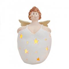 Windlicht Pummel-Engel