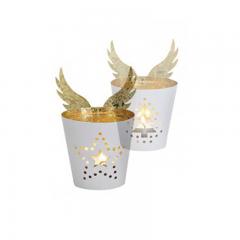 Windlicht Angel-Wings